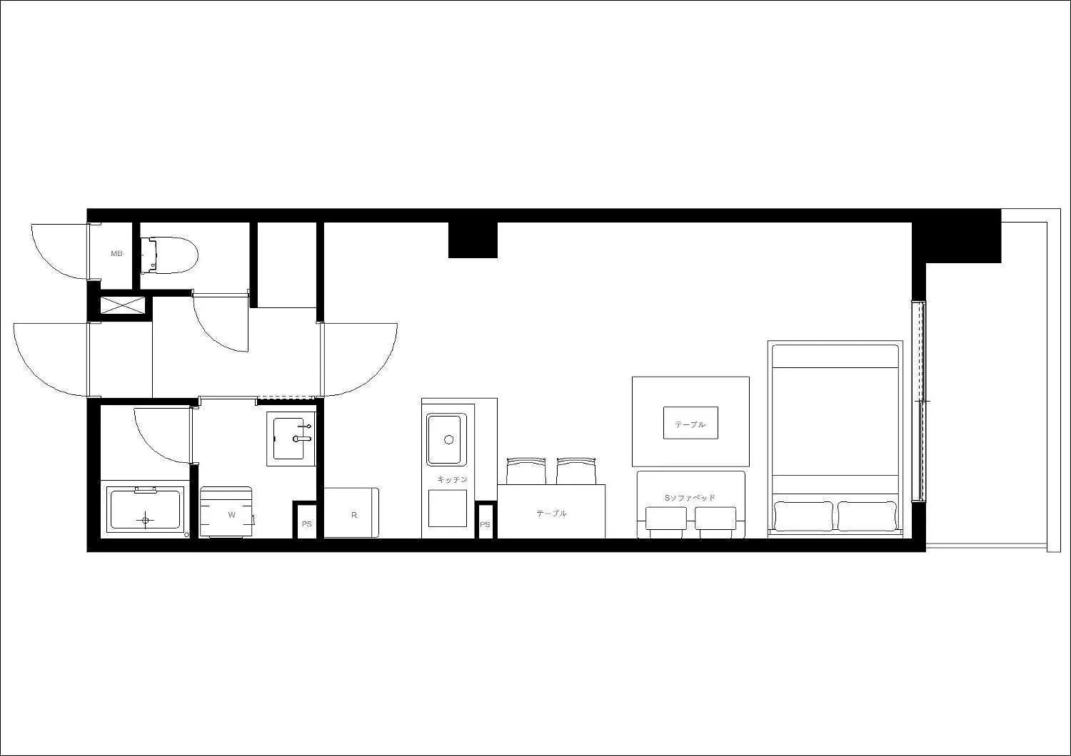 Delccs Azumabashi III Apartment Tokyo 0*,